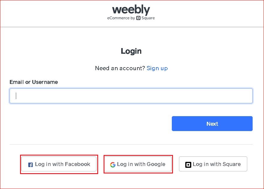 cách tạo Website miễn phí Weebly