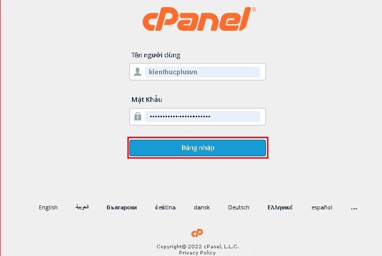 Cách dùng Cpanel cho website wordpress, thiết kế website chuyên nghiệp